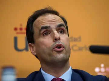El rector del Universidad Rey Juan Carlos (URJC), Javier Ramos El rector del Universidad Rey Juan Carlos (URJC), Javier Ramos