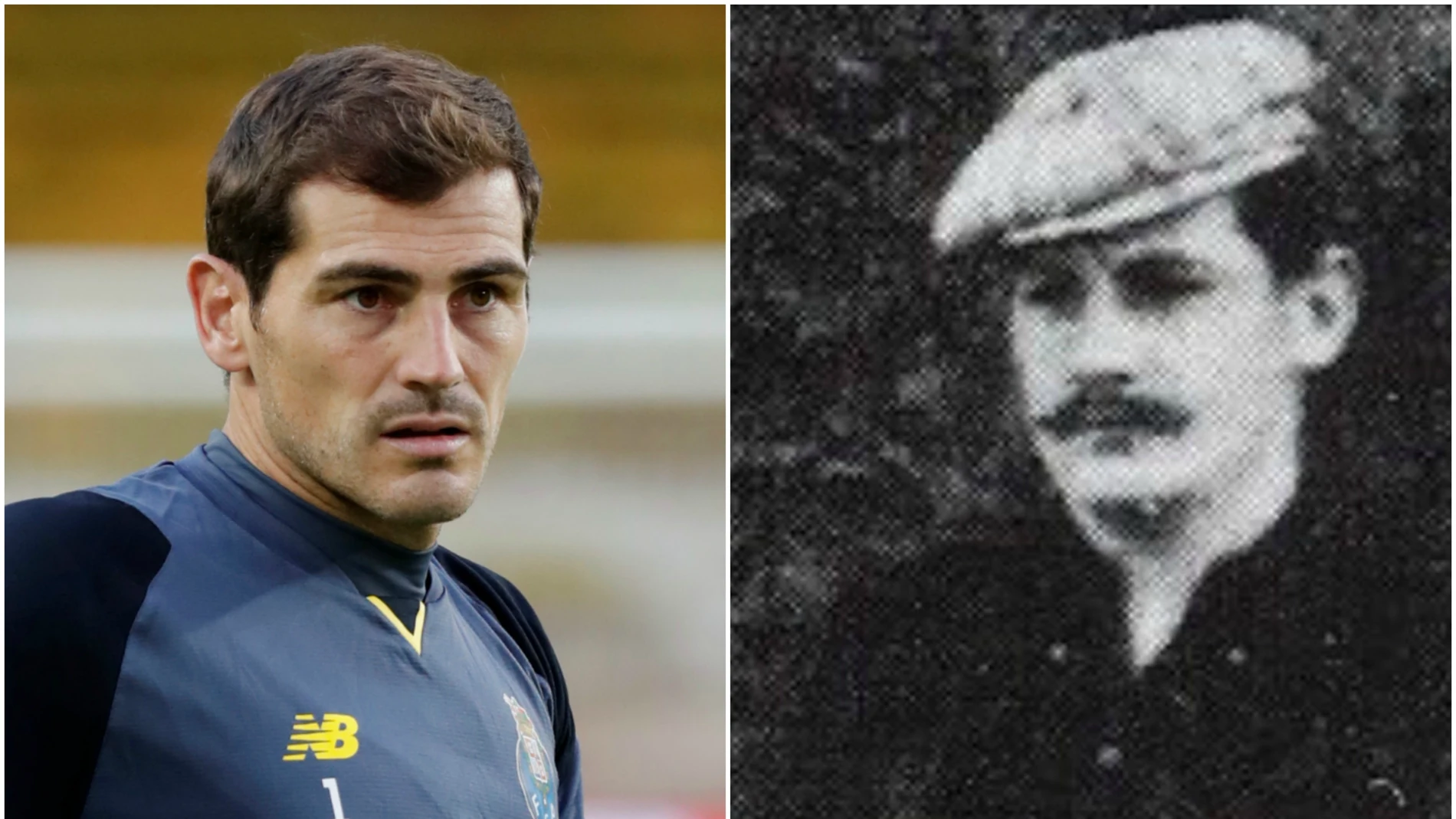 Iker Casillas y el suizo Hans Heinrich Suter Iker Casillas y el suizo Hans Heinrich Suter