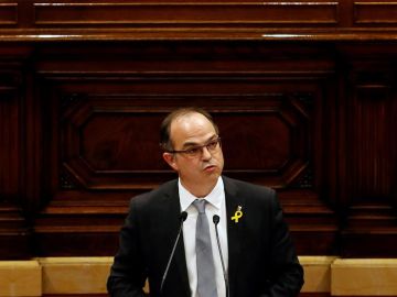 El candidato a la investidura de la Generalitat, Jordi Turull