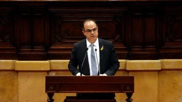 Jordi Turull en el Parlament