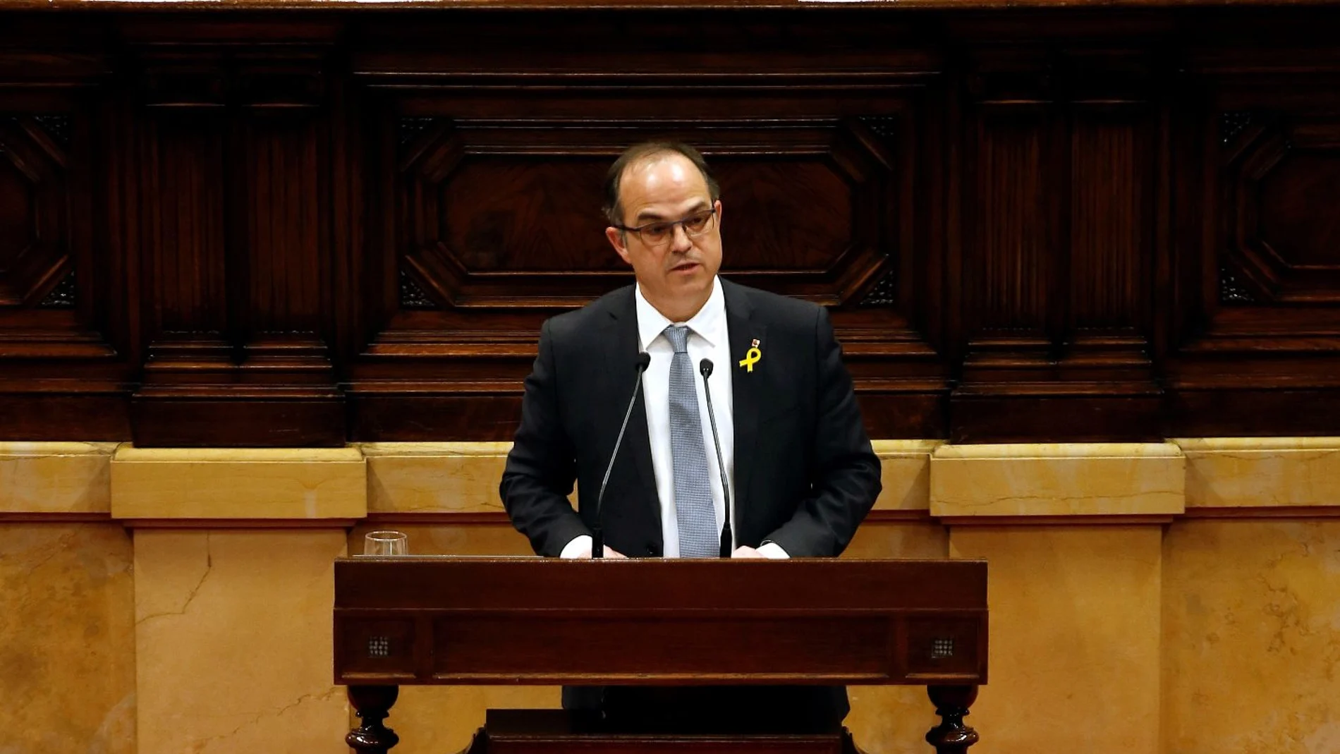 Jordi Turull en el Parlament Jordi Turull en el Parlament