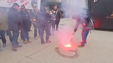Francia vive una gran jornada de movilización nacional contra las reformas económicas de Macron