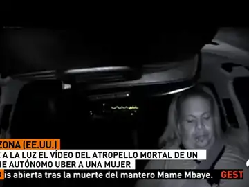 Sale a la luz el vídeo del atropello mortal de un coche de Uber Sale a la luz el vídeo del atropello mortal de un coche de Uber