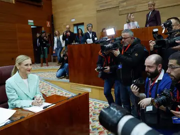Cristina Cifuentes en la Asamblea de Madrid Cristina Cifuentes en la Asamblea de Madrid