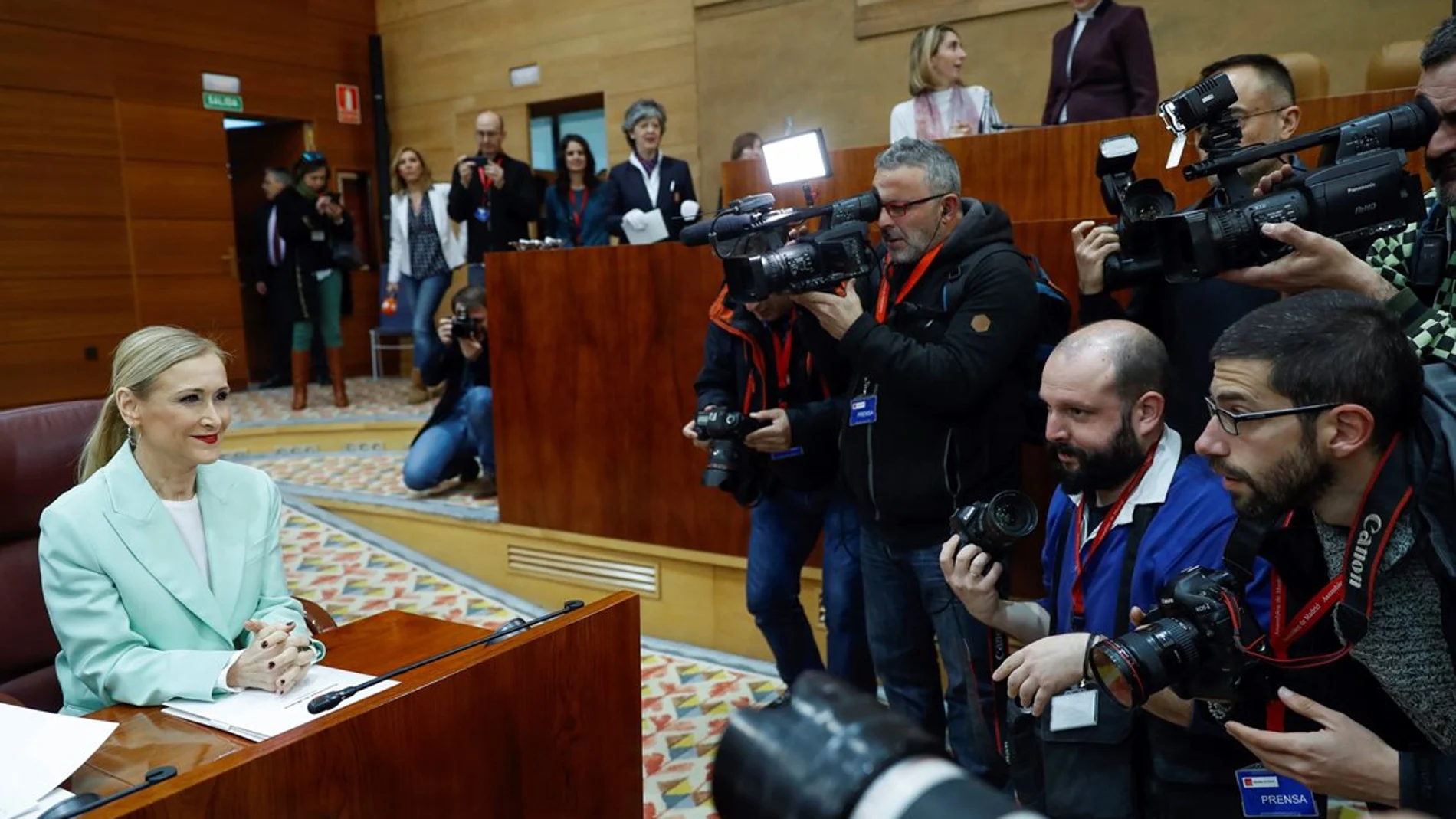 Cristina Cifuentes en la Asamblea de Madrid Cristina Cifuentes en la Asamblea de Madrid
