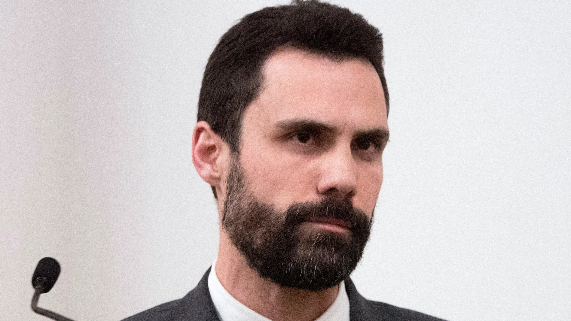 El presidente del Parlament, Roger Torrent El presidente del Parlament, Roger Torrent