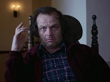 Jack Nicholson en 'El resplandor' Jack Nicholson en 'El resplandor'