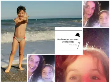 Imagen difundida por los padres de Gabriel Imagen difundida por los padres de Gabriel