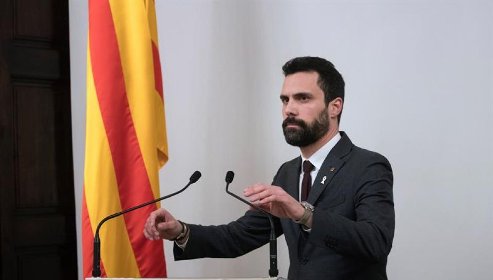 El president del Parlament Roger Torrent