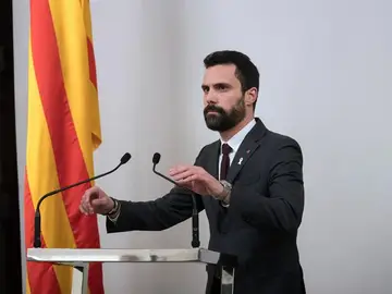 El president del Parlament Roger Torrent El president del Parlament Roger Torrent