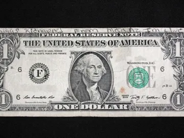 Imagen del billete de dólar que apareció en Arizona Imagen del billete de dólar que apareció en Arizona