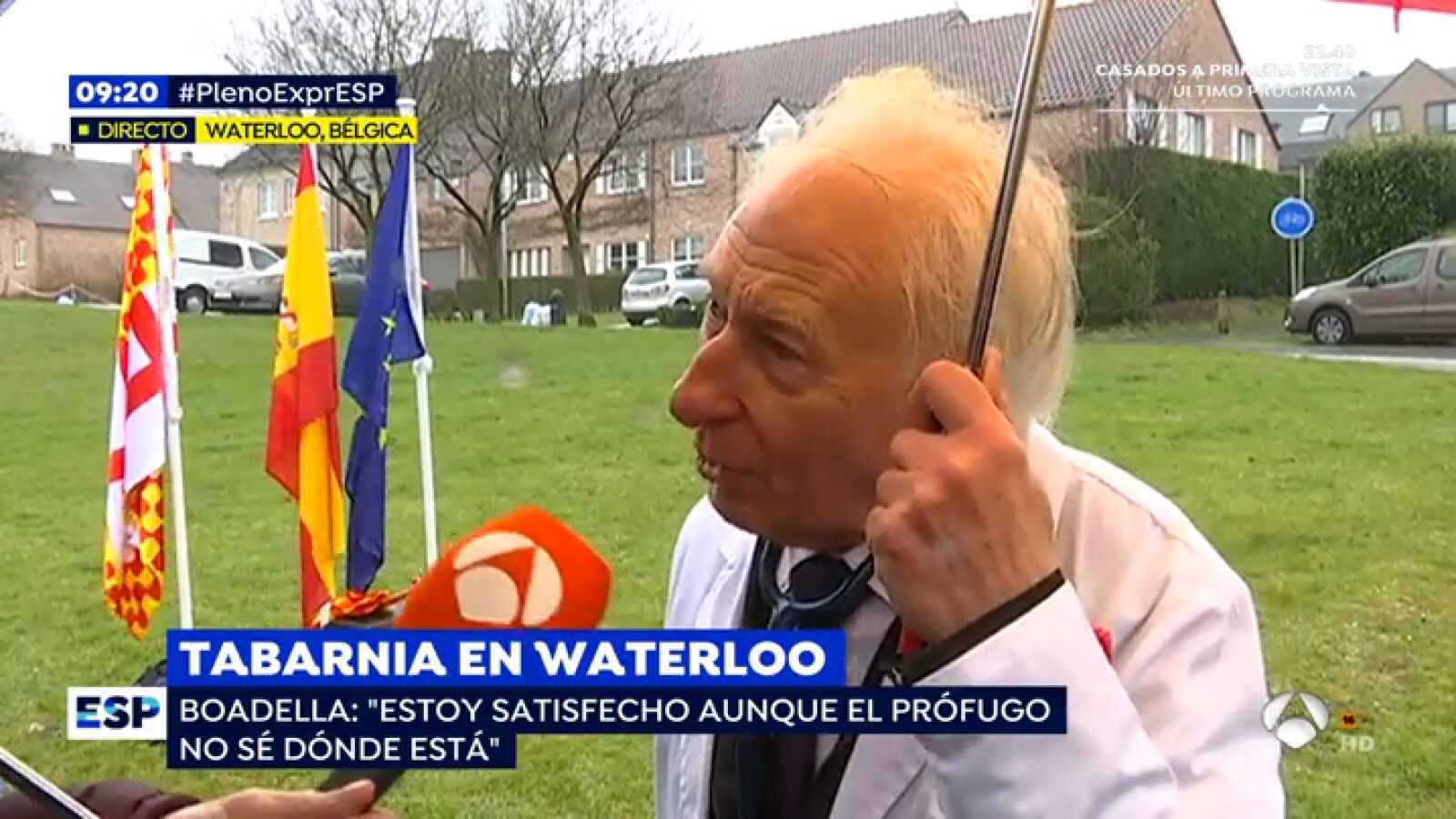 Visita de Boadella a Puigdemont en Waterloo: 