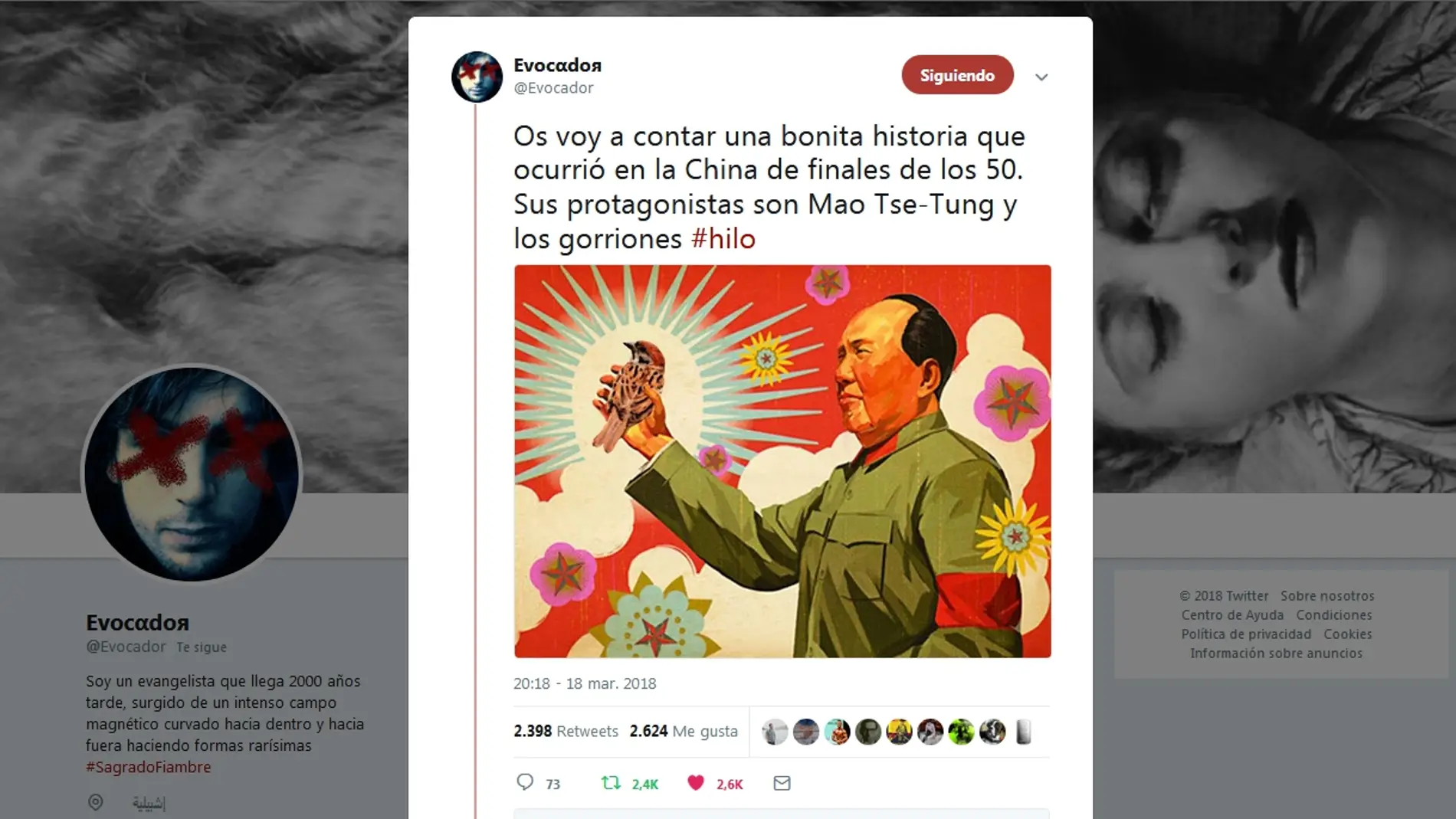 Hilo de Evocador