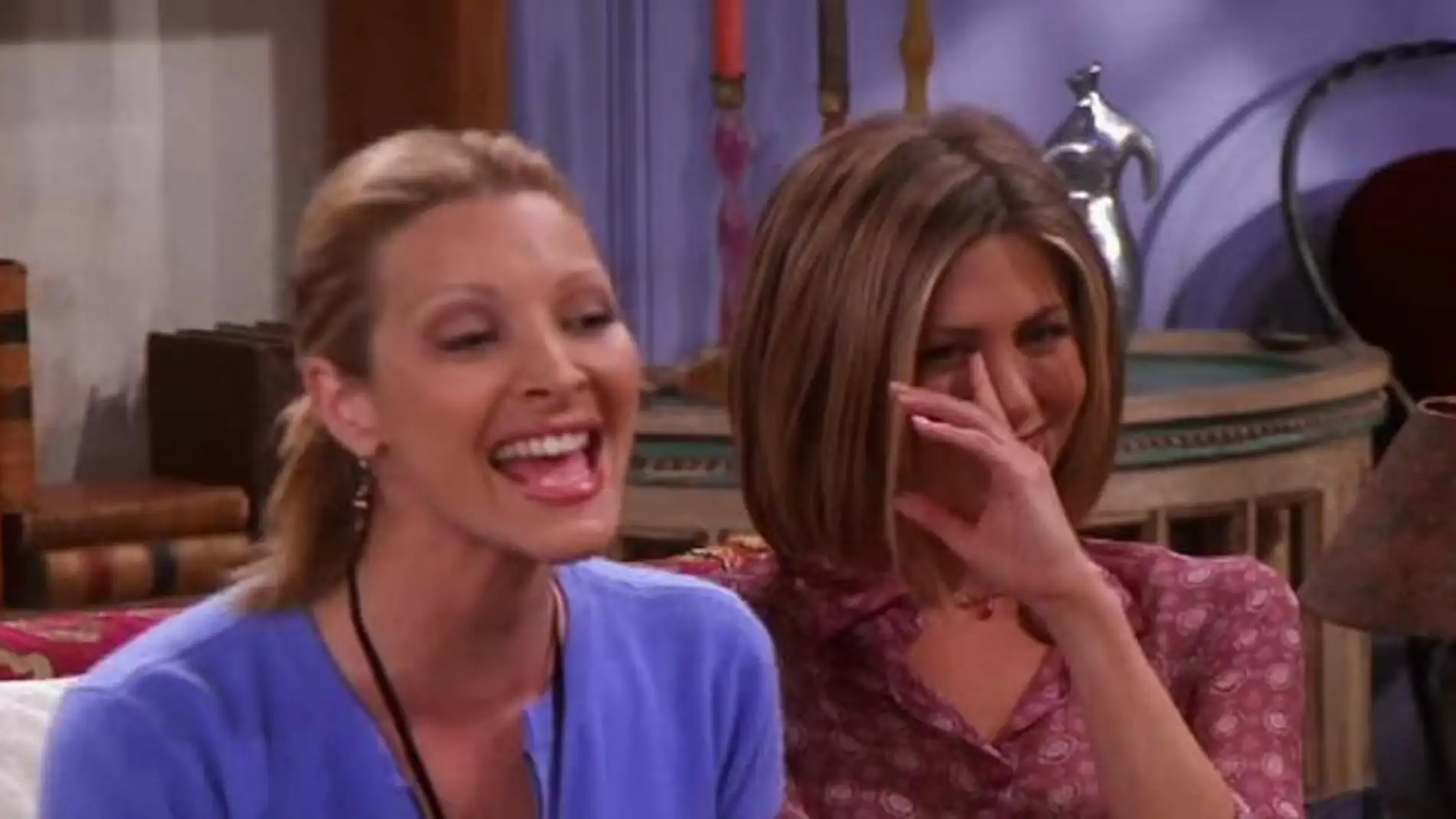 Escena de Rachel y Phoebe en 'Friends' 