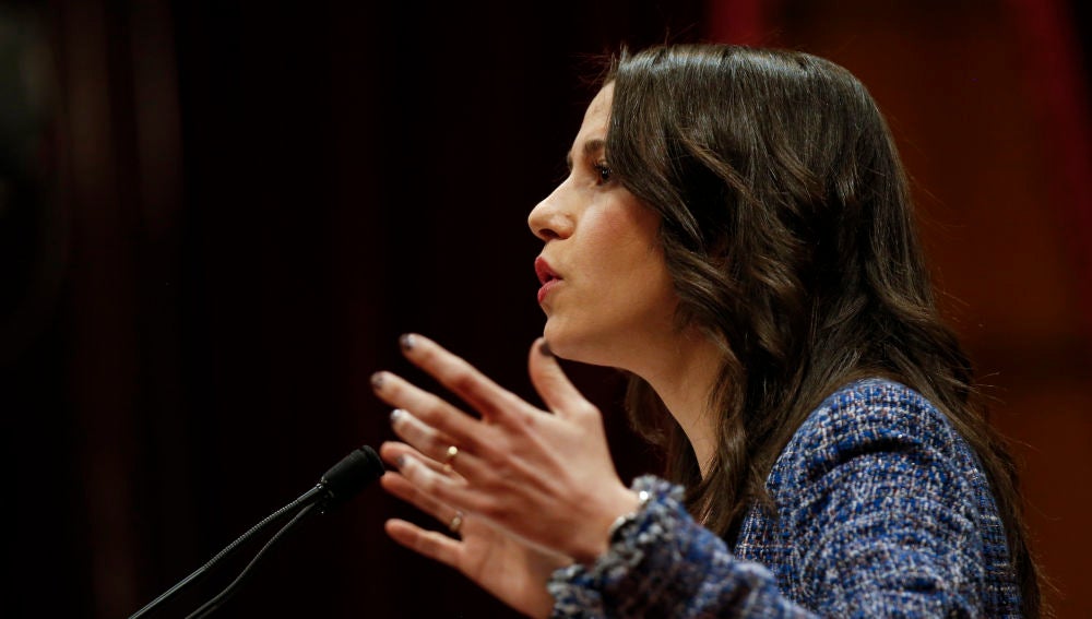La líder de Ciudadanos en Cataluña, Inés Arrimadas