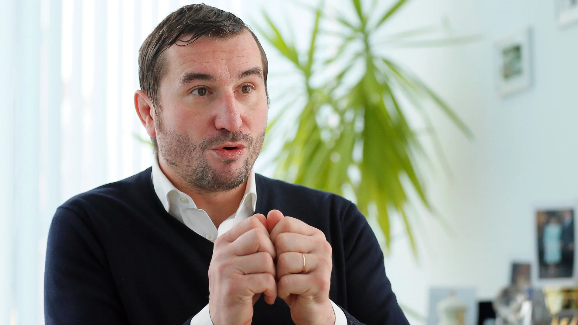 Alin Petrache, presidente de la Federación de Rugby de Rumanía Alin Petrache, presidente de la Federación de Rugby de Rumanía