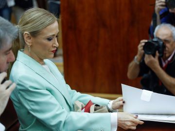 La presidenta de la Comunidad de Madrid, Cristina Cifuentes