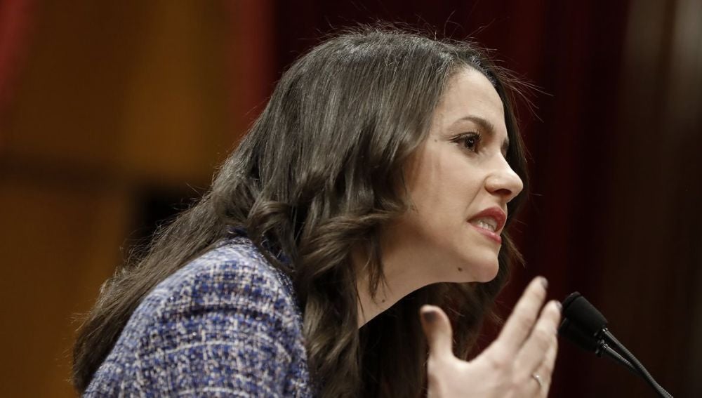 Inés Arrimadas en el Parlament