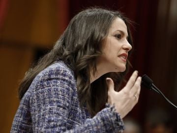 Inés Arrimadas en el Parlament