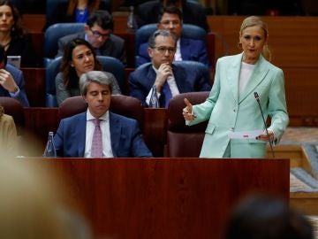 La presidenta de la Comunidad de Madrid, Cristina Cifuentes