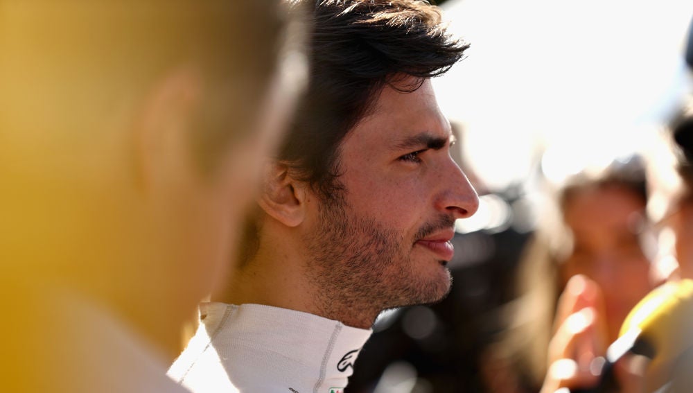 Carlos Sainz, en el GP de Australia