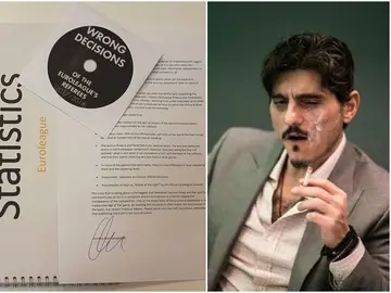 Giannakopoulos y su dossier enviado a los medios Giannakopoulos y su dossier enviado a los medios