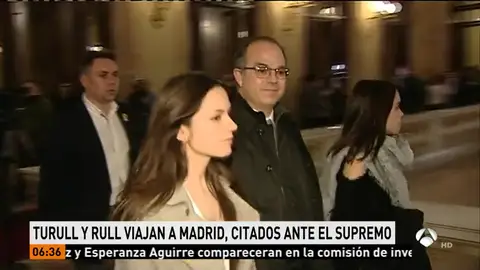 Turull abandona el Parlament tras la investidura fallida Turull abandona el Parlament tras la investidura fallida