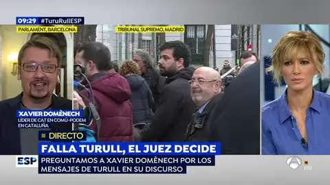 Xavier Domènech en Espejo Público Xavier Domènech en Espejo Público