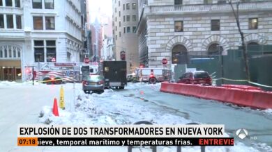 Alarma en el distrito financiero de Manhattan, Nueva York, tras registrarse una fuerte explosión 