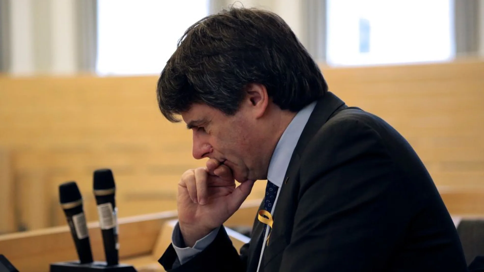 El expresidente catalán, Carles Puigdemont El expresidente catalán, Carles Puigdemont