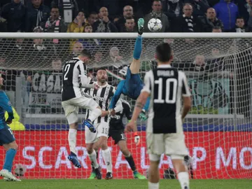Cristiano ejecuta su chilena ante la Juventus Cristiano ejecuta su chilena ante la Juventus