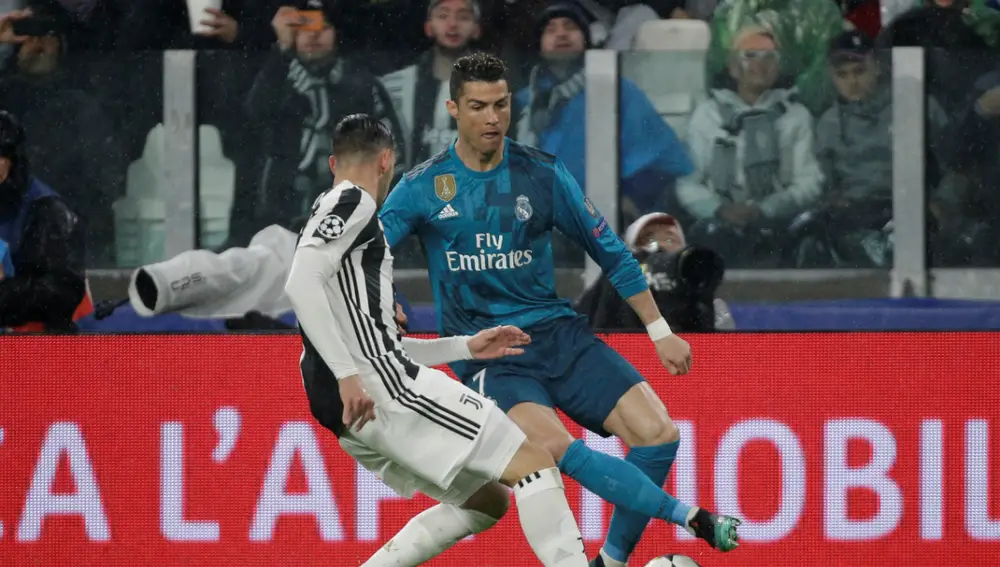 Cristiano Ronaldo, en el partido ante la Juventus