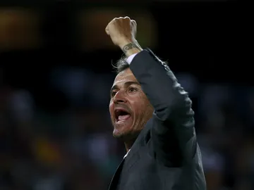 Luis Enrique, en su etapa en el Barcelona Luis Enrique, en su etapa en el Barcelona