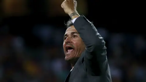 Luis Enrique, en su etapa en el Barcelona Luis Enrique, en su etapa en el Barcelona