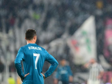 Cristiano Ronaldo, durante el Juventus - Real Madrid