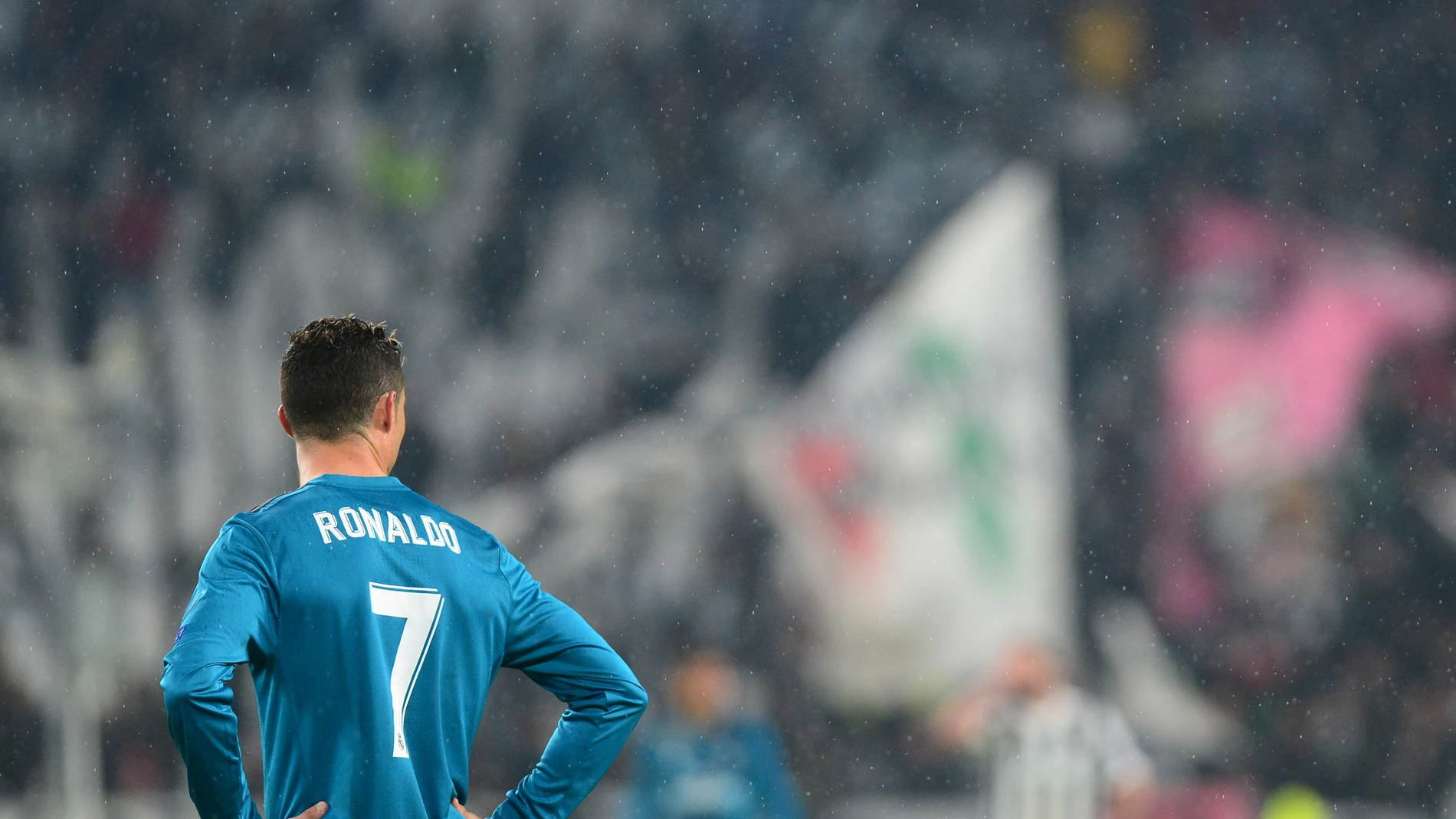 Cristiano Ronaldo, durante el Juventus - Real Madrid