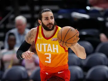 Ricky Rubio, durante el partido ante los Lakers Ricky Rubio, durante el partido ante los Lakers