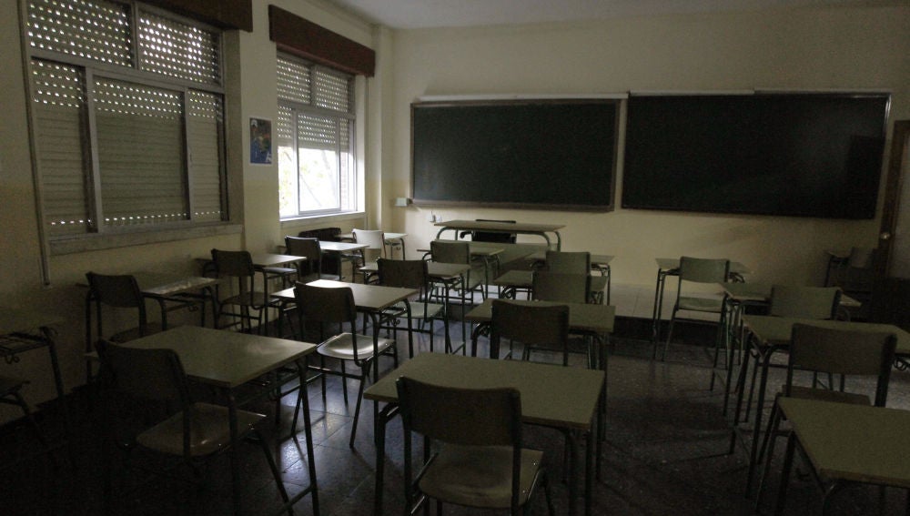 Un aula vacía