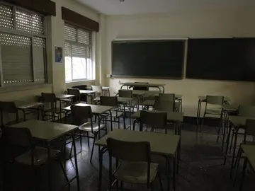 Un aula vacía Un aula vacía