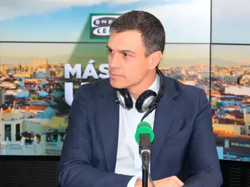 El líder del PSOE, Pedro Sánchez, en los estudios de Onda Cero El líder del PSOE, Pedro Sánchez, en los estudios de Onda Cero