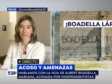 Mariana Boadella en Espejo Público Mariana Boadella en Espejo Público