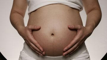 Foto genérica de una mujer embarazada