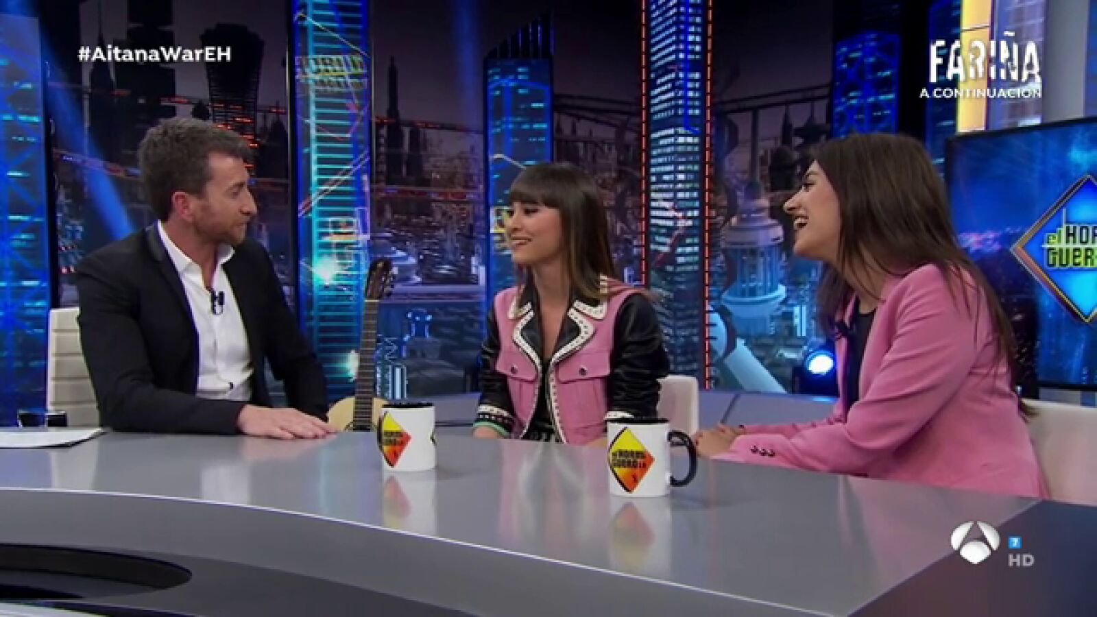 Los retratos de Ana Guerra y Aitana en 'El Hormiguero 3.0'