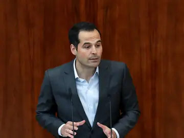 Ignacio Aguado, en la Asamblea de Madrid Ignacio Aguado, en la Asamblea de Madrid