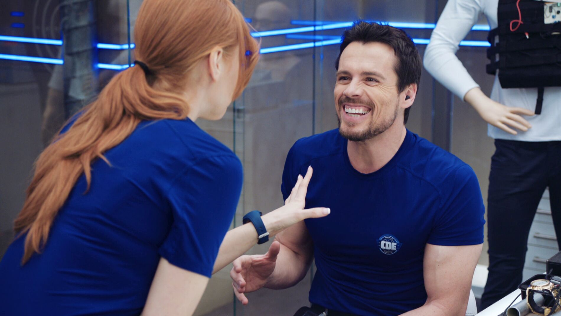 Dedicatorias, un rap improvisado y muchas bofetadas en las tomas falsas