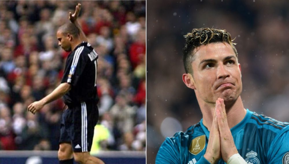 Ronaldo Nazario se despide de Old Trafford y Cristiano Ronaldo agradece los aplausos al Juventus Stadium