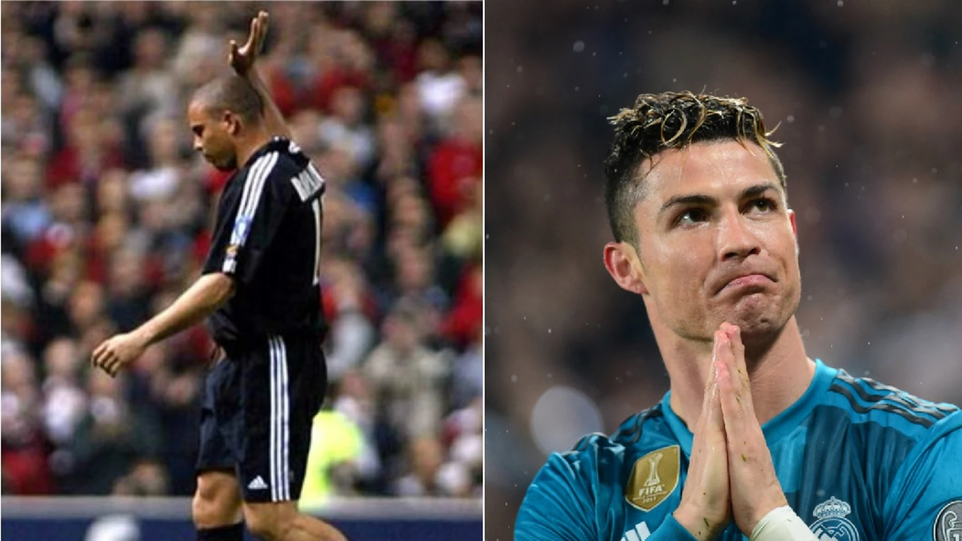 Ronaldo Nazario se despide de Old Trafford y Cristiano Ronaldo agradece los aplausos al Juventus Stadium 