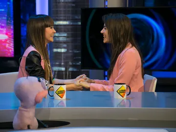 Trancas y Barrancas descubren en 'El Hormiguero 3.0' el grado de compatibilidad de Aitana y Ana Guerra Trancas y Barrancas descubren en 'El Hormiguero 3.0' el grado de compatibilidad de Aitana y Ana Guerra