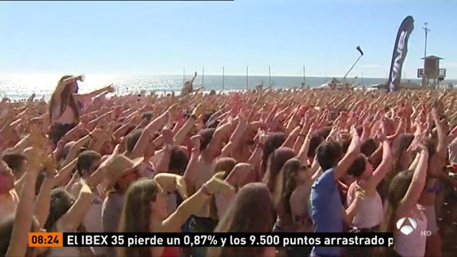 Más de 10.000 universitarios portugueses desembarcan en Punta Umbría para asistir a un macroevento musical
