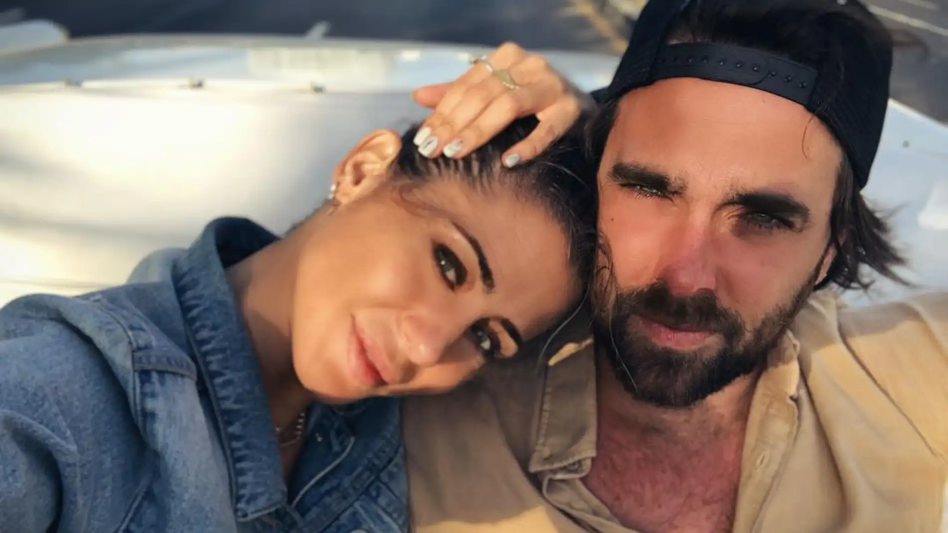 Elena Tablada y Javier Ungría durante su viaje a La Habana
